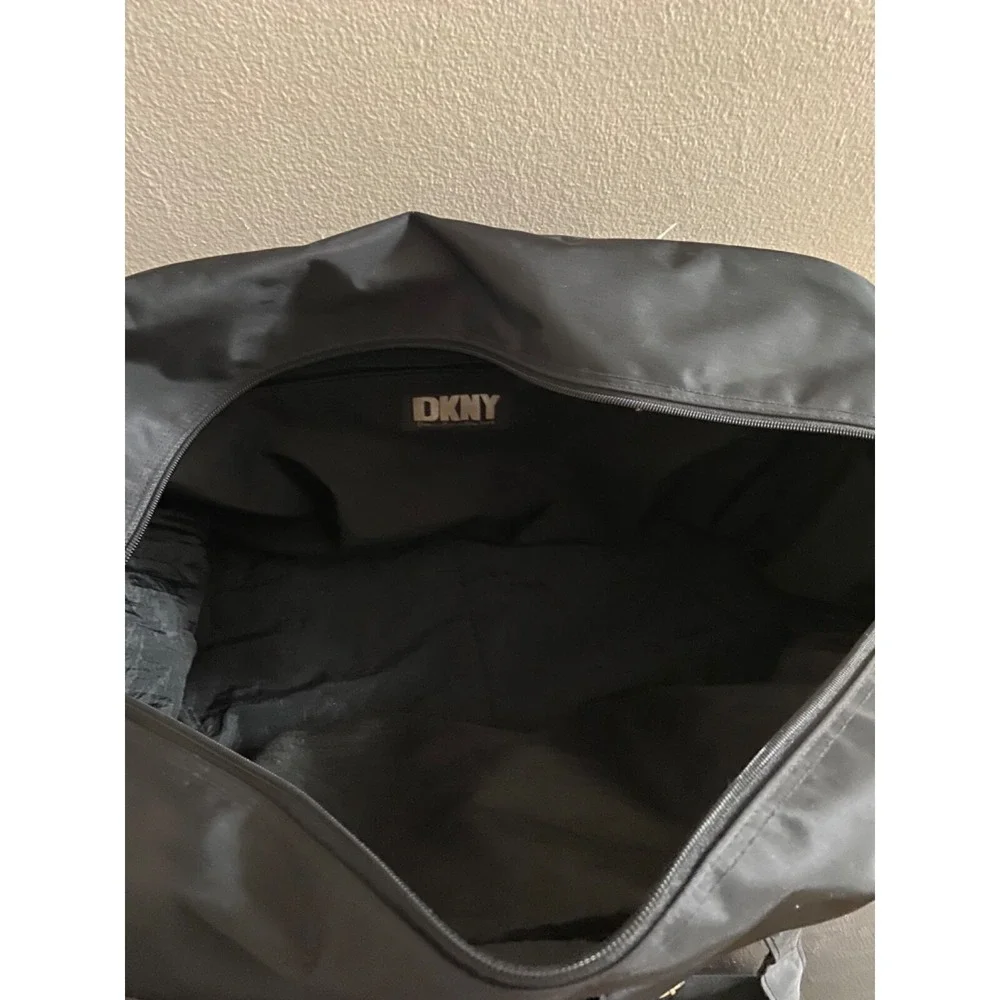 DKNY X-Large Black Duffle Bag Travel‎ Business Gym
